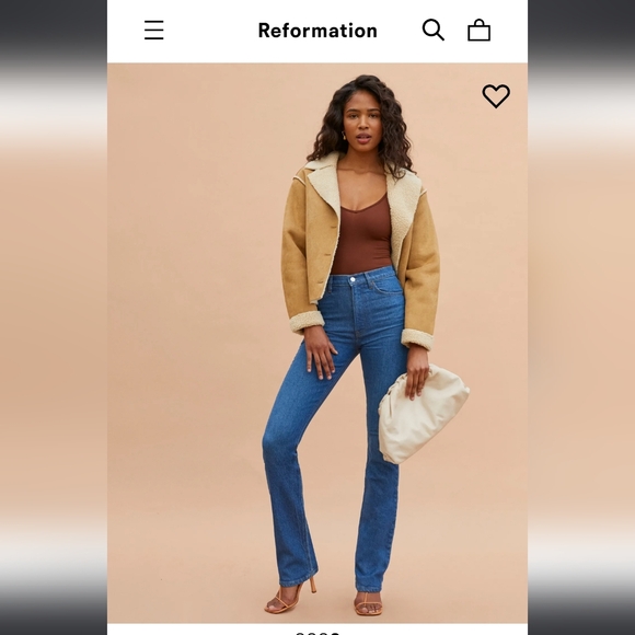 Reformation Peyton High Rise Bootcut Jean size 29 - Picture 3 of 9